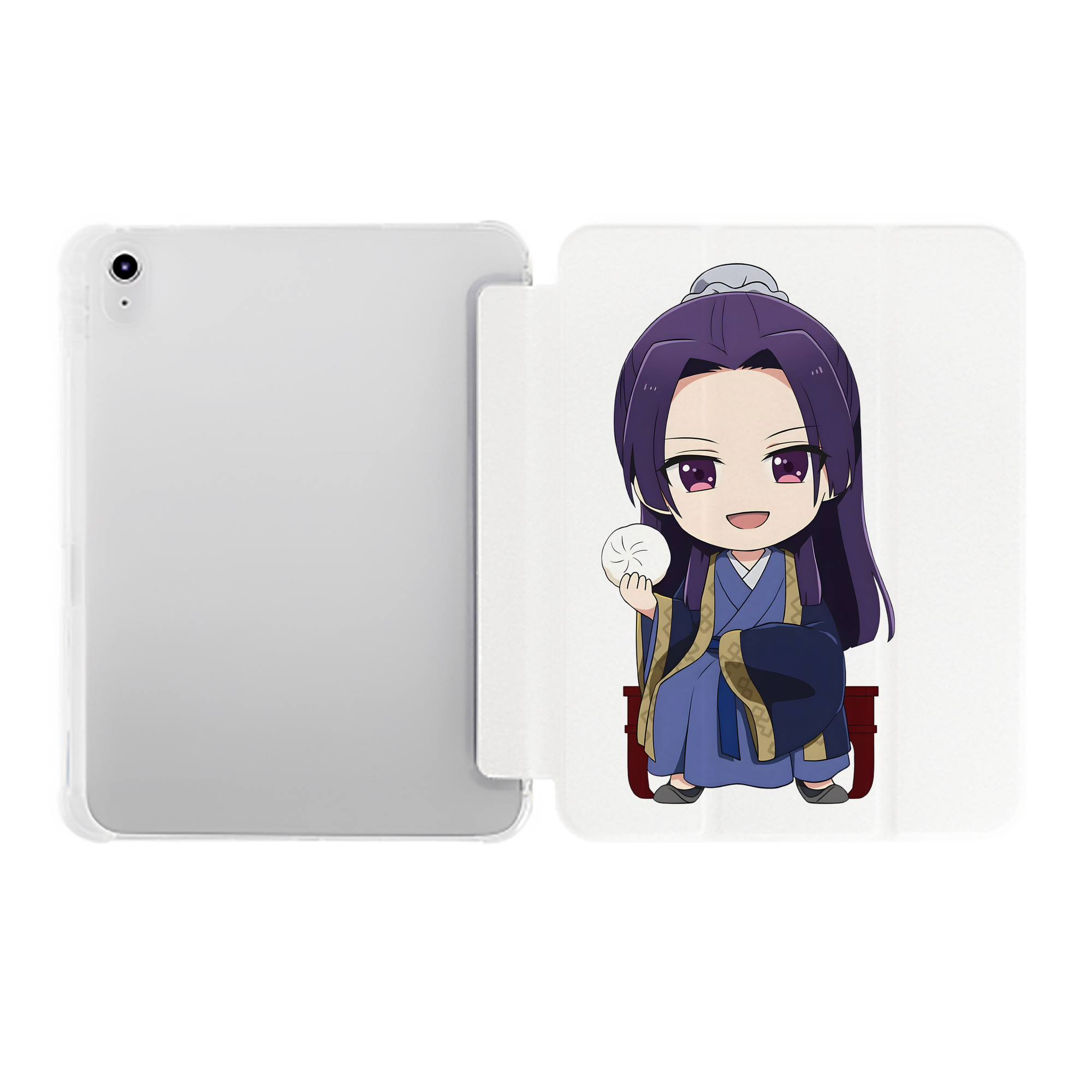 （画像用） 薬屋のひとりごと The Apothecary Diaries IPad ケース ペン収納付き 三つ折りスタンド PUレザー×シリコン 対応機種9.5/10.5/10.9インチ